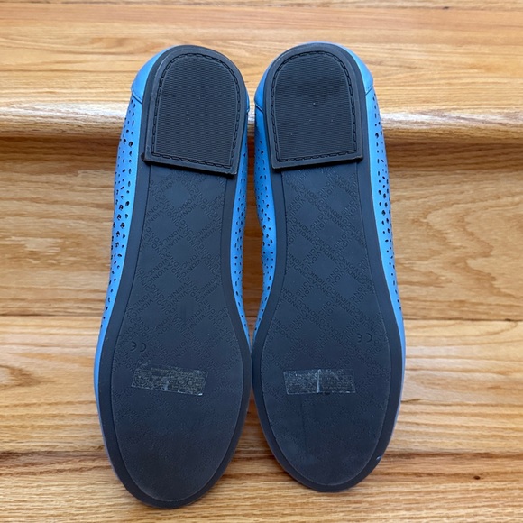 Vionic Women's Robyn Supportive ballet perforated flat shoes Blue Size 11 M - Picture 6 of 15